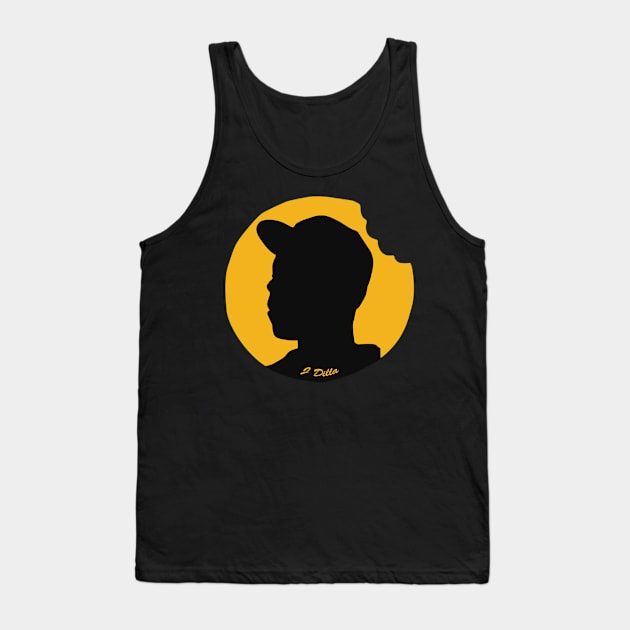 silouette moon jdilla Tank Top by InstingGan